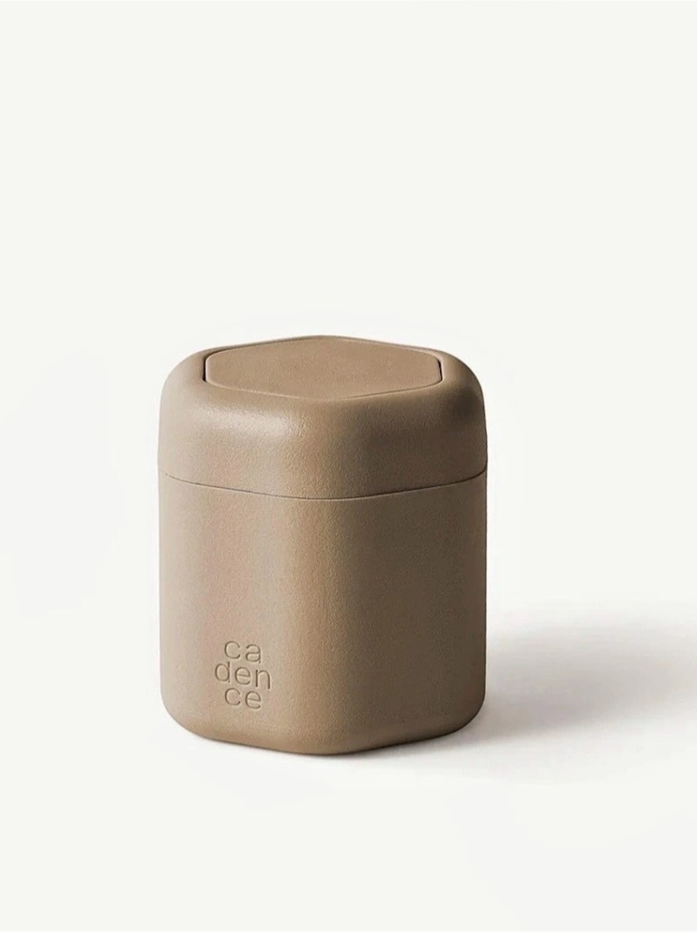 Cadence The Capsule System Travel Container Brown Mocha with Sun Icon